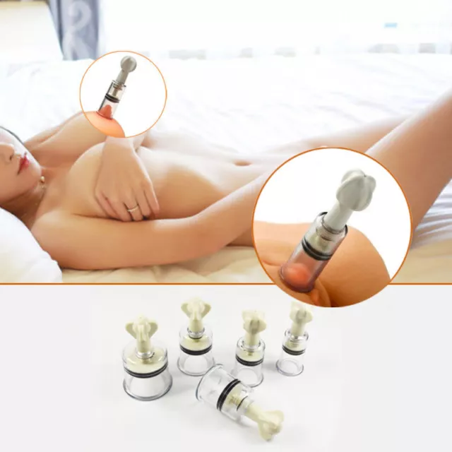 4Size Twist Nipple Sucker Massage Breast Pump Clit Kegel Exercise Stimulator 1/2