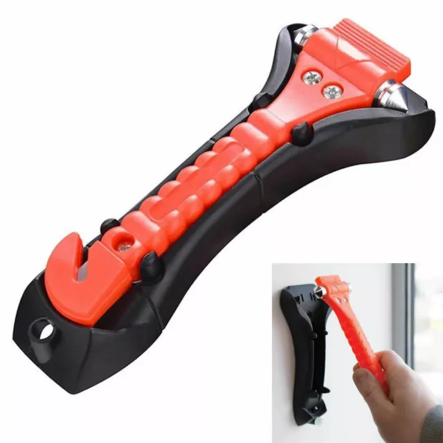 Car Safety Glass Window Breaker Emergency Hammer Seat Belt Cutter