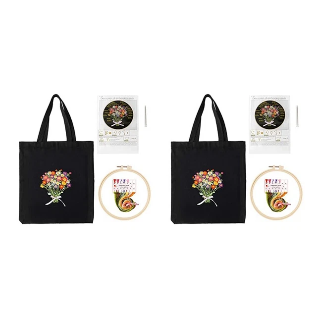 LYEAA Kit De Broderie Au Point De Croix Motif Femme Classique