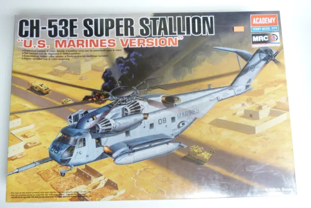 1/48 Academy CH-53E Super Stallion US Marines  - NEW - MISB - Factory Sealed