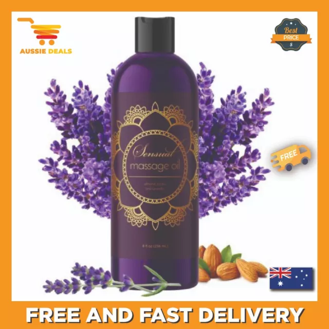 Relaxing Aromatherapy Massage Oil for Couples - Aromatic Body Oil with Sweet ...