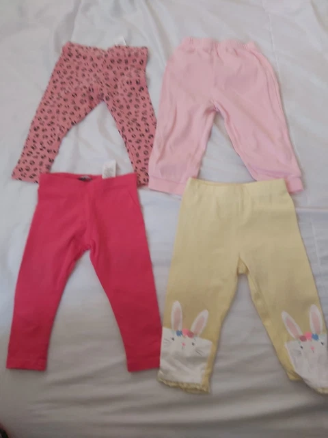 Enorme pacchetto di vestiti per bambine 9-12 mesi 40 articoli inc SUCCESSIVO, converse #1 5