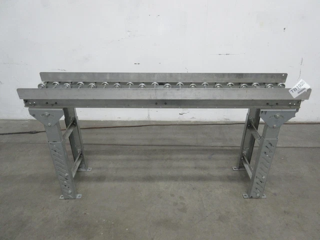 Aluminum Roller Conveyor 5 ft x 10 In Wide T112234