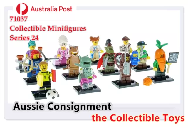 Lego 71037 Collectible Minifigures Series 24  Pick The Own Character FREE POSTAG