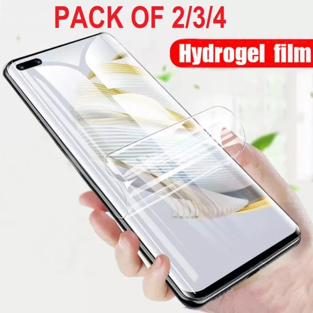 For Huawei P20 P30 Lite P40 Lite P20 Pro TPU Soft Hydrogel FILM Screen Protector