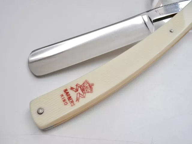 Rasiermesser DREIZACK BARBERS KING 5/8 Trident Carbon Straight Razor Solingen!