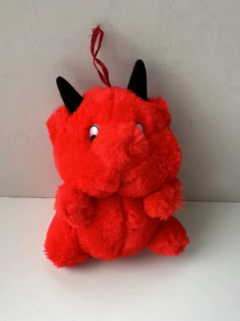 MANCHESTER UNITED RED Devil Soft Toy £ - PicClick UK