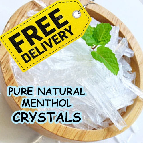 MENTHOL CRYSTALS BLOCKED Nose Sinus Vicks Vaporub Cold & Flu Relief