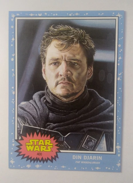 2023 Topps Star Wars Living Set Din Djarin Card #400