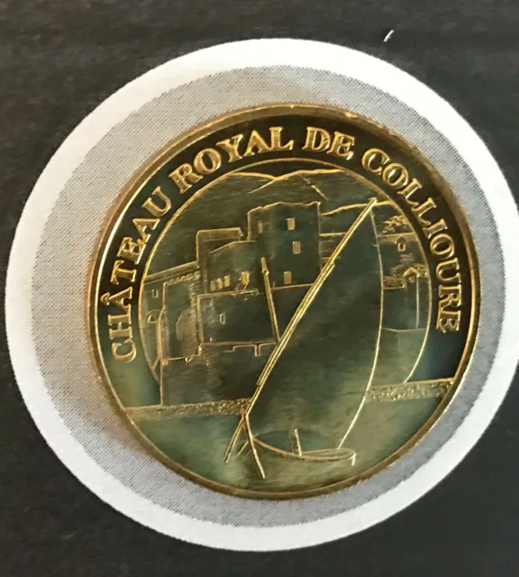 Monnaie De Paris Medaille Jeton Touristique Evm Mdp Chateau De Collioure 2008
