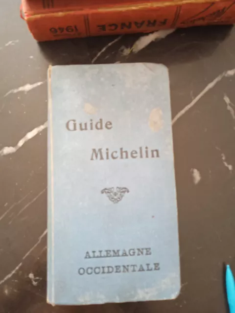 Guide Michelin Allemagne Occidentale 1915 destiné à l'armée Guide Michelin Allemagne Occidentale 1915 destiné à l'armée