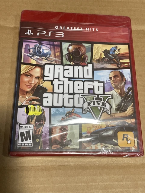 Jeu GTA V – Grand Theft Auto 5 – Version FR Pour PS3 (PlayStation 3) – Occasion En Bon état, Boîtier Inclus