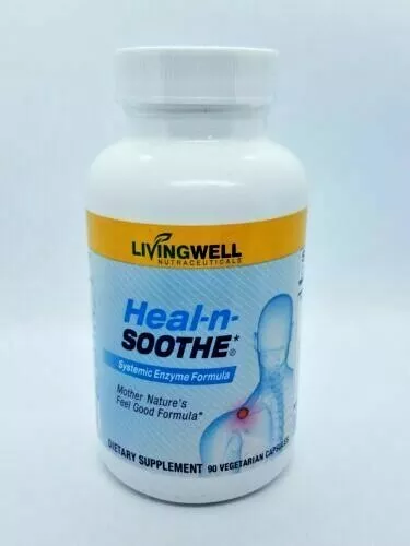 Heal-N-Soothe 90 Count Pain Relief Anti Inflammatory Supplement