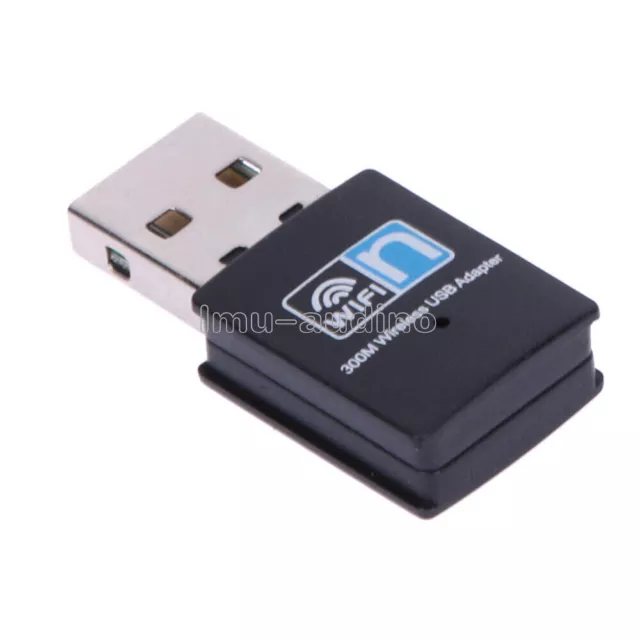 300Mbps Mini Wireless USB Wifi Adapter LAN Antenna Network Adapter 802.11n/g/b