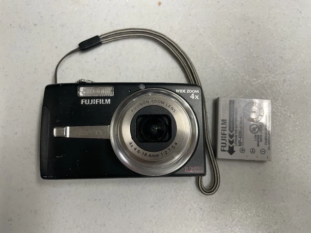 FUJIFILM FINEPIX F480 8.2MP Digital Camera Black TESTED With