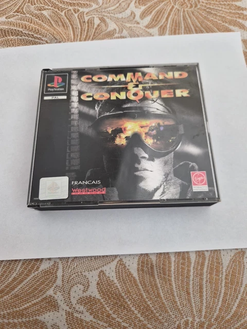 Jeu PS1  Command & Conquer : Alerte rouge  Complet Notice