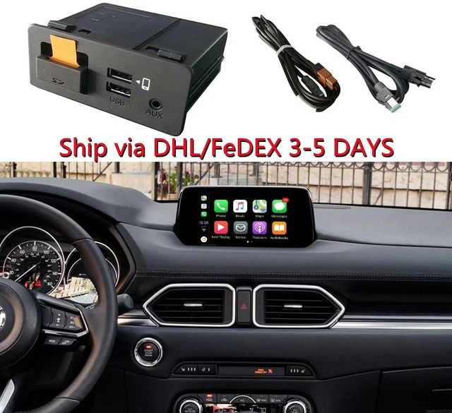 Mazda Apple CarPlay Android Auto Retrofit Kit TK78-66-9U0C, C922-V6-605A OEM NEW