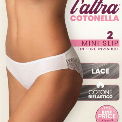 Cotonella Gruppo 2 slip MIDI donna Cotonella GD130 
