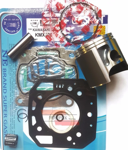 APRILIA AF1 RS125 54mm Diamètre Mitaka Anneau Unique Course Kit piston 53.98mm e