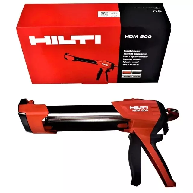 HILTI HDM 500 pistolet manuel à scellement chimique résine injection neuf