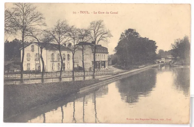 CPA 54 - TOUL (Meurthe and Moselle) - 54. La Gare du Canal