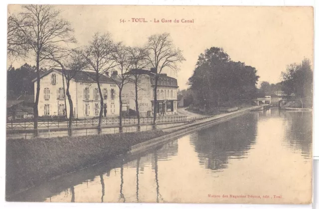 CPA 54 - TOUL (Meurthe and Moselle) - 54. La Gare du Canal