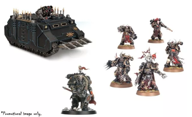 Start Collecting 40K Chaos Space Marines ALT C. Warhammer 40,000. New.