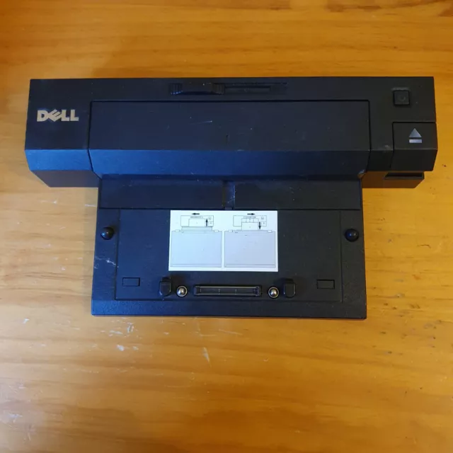 Dell E-Port Plus PR02X Black 6.7A/10.8A Portable USB 3.0 VGA DVI Docking Station