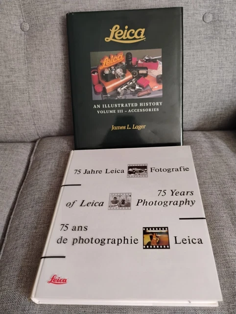写真集 『75 Years of Leica Photography 』 LEICA AN ILLUSTRATED History Volume III 3 Accessories James L