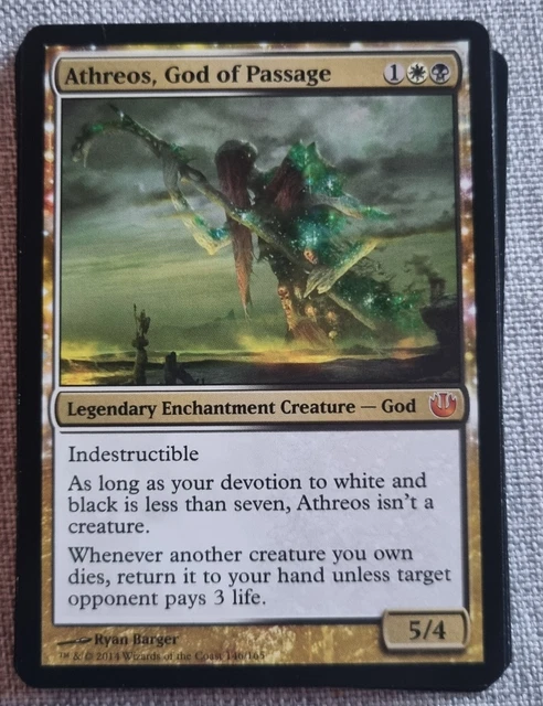 ATHREOS, GOD OF Passage [MTG Commander Deck - Shadowborn Apostle Themed]  230.00 - PicClick UK