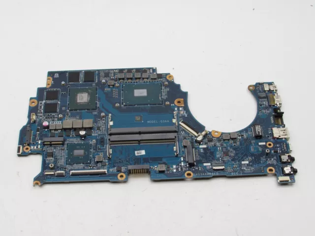 HP Omen 15-ce Series i7-7700HQ 2.8GHz GTX1050Ti Motherboard DAG3AAMBAE0 AS IS