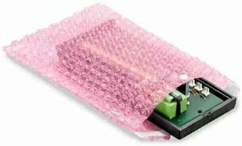 500 - 6x8.5 Anti-Static Bubble Out Pouches Bags Wrap Cushioning Self Seal, Pink