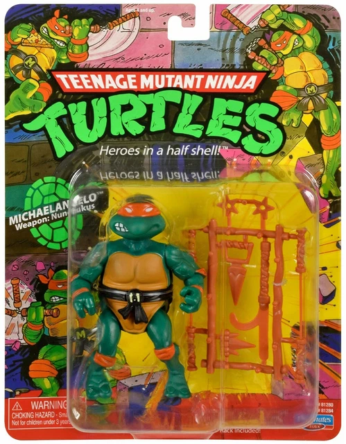 Teenage Mutant Ninja Turtles TMNT 1987 Retro Michaelangelo Action Figure