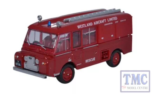 76LRC002 Oxford Diecast OO Gauge Land Rover FT6 Carmichael Westland Aircraft Ltd