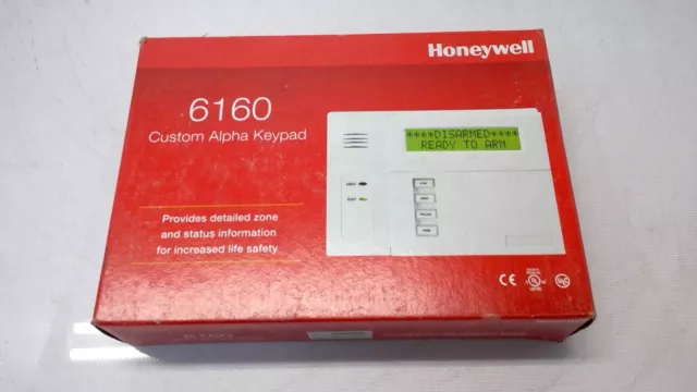 Honeywell Home 6160 Custom Alpha Keypad (NEW)