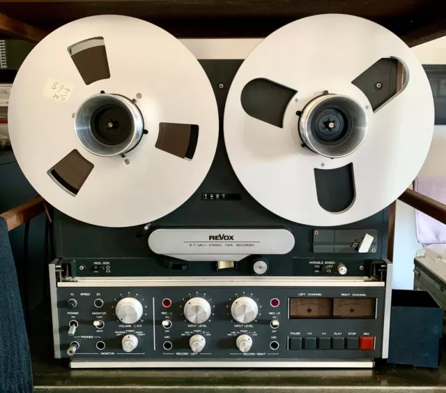 REVOX B77 MK2  (2 TRACK)  Perfect Working