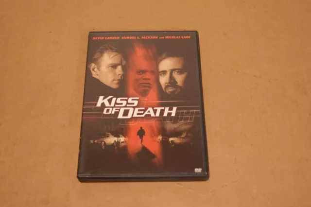 Kiss of Death (DVD, 1995) David Caruso, Nicolas Cage, Samuel L Jackson  OOP