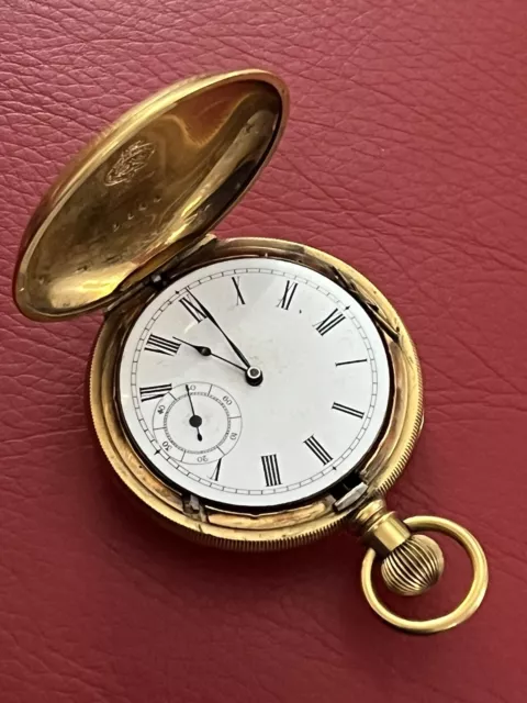 ANCIENNE MONTRE GOUSSET Savonnette WALTHAM USA trade mark EUR