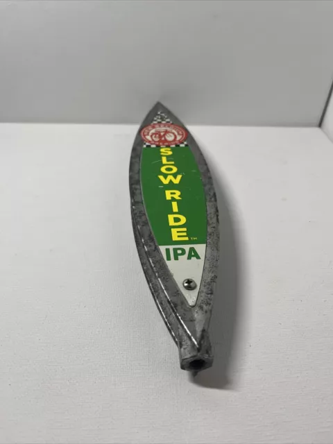 Used Belgium Brewing Company Slow Ride IPA Draft Beer Tap Handle 3