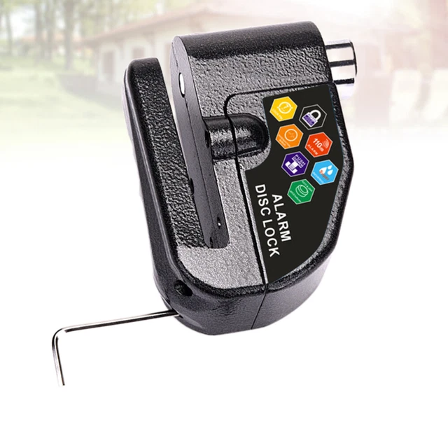 Motorcycle Disk Lock Alarm Disc Lock Motorbike Disc Lock Motorbike Lock