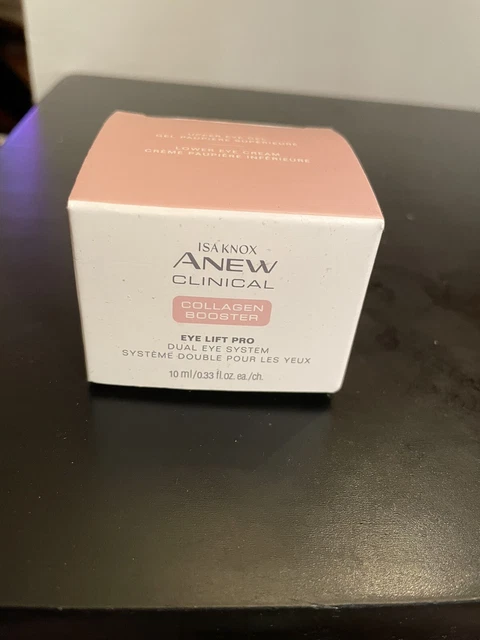 Avon EYE LIFT PRO DUAL EYE SYSTEM Isa Knox Anew Clinical Collagen Booster