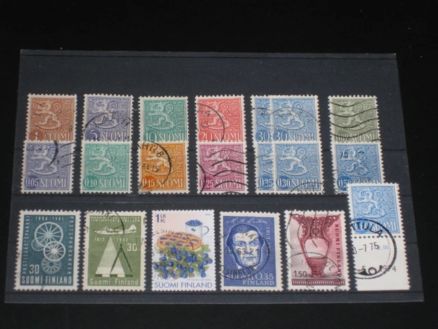 Briefmarken Europa Lot 207:  Finnland Suomi ʘ gestempelt - aus alter Sammlung