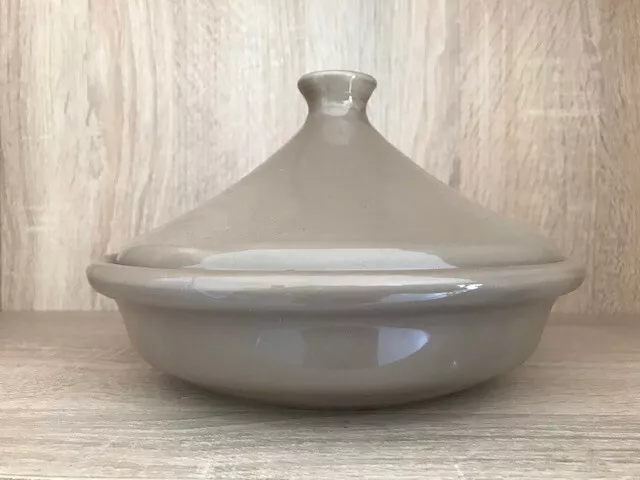 Plat à tajine en céramique émaillée Émile Henry diamètre 21 cm