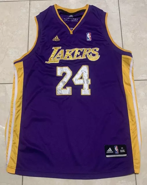 Kobe Bryant Los Angeles Lakers NBA Jersey. Size XXXL. Adidas Basketball