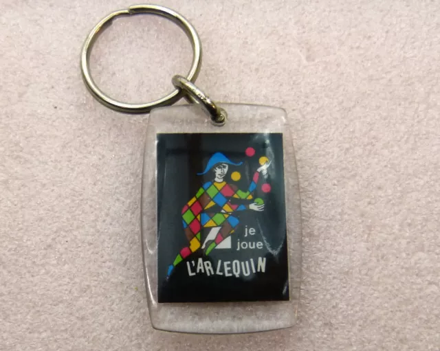 Porte-clés, Key ring - L'ARLEQUIN - LOTERIE NATIONALE -