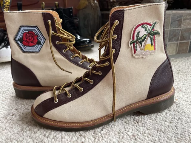 DR MARTENS BOOTS AGYNESS DEYN LA UK VERY RARE LIMITED EDITION