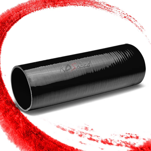 2.25" 8" LONG 4-PLY BLACK SILICONE HOSE TURBO/INTAKE/INTERCOOLER - Foto 5