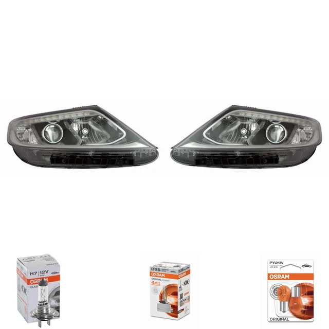 Lot De 2 Ampoules Xénon D1S 35W - Pour Phares Kia Sorento II - Blanc - Neuf, Compatible Nombreuses Références