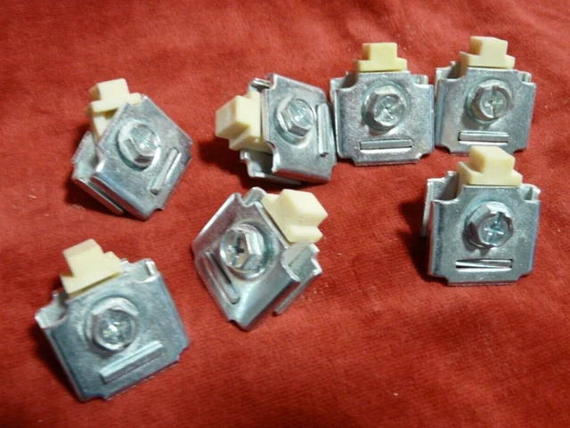 Lote de 7 Johnson Hardware Puerta Deslizante Bolsillo Puerta Parada de Pista 1155