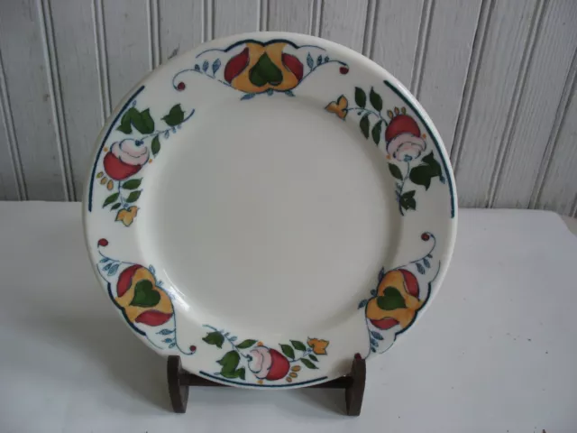 Vtg OP Co Syracuse china Restaurant hotel ware 7 1/4" plate PEASANTRY floral